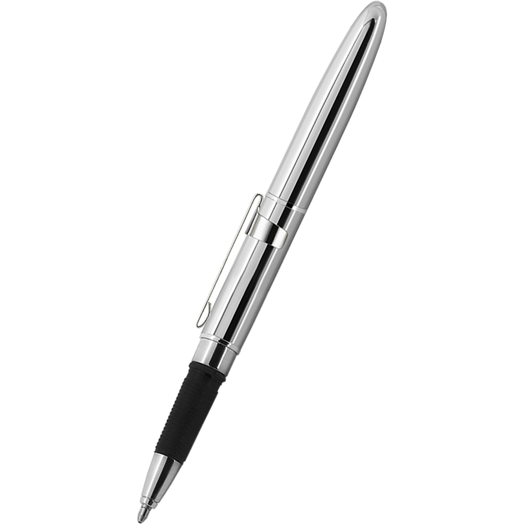 Fisher Chrome Bullet Grip with Clip - Stylus Space Pen - Pen Boutique Ltd