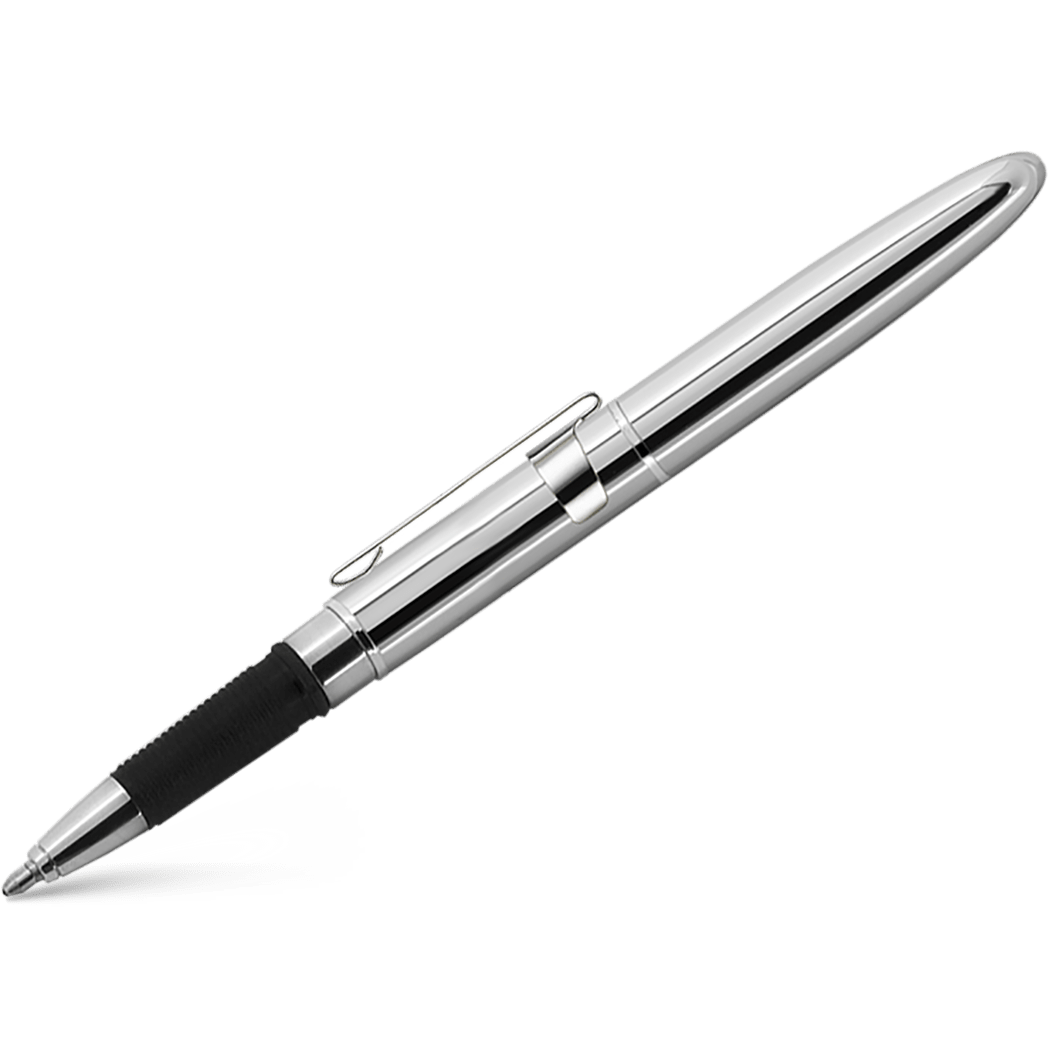 Fisher Chrome Bullet Grip with Clip - Stylus Space Pen - Pen Boutique Ltd