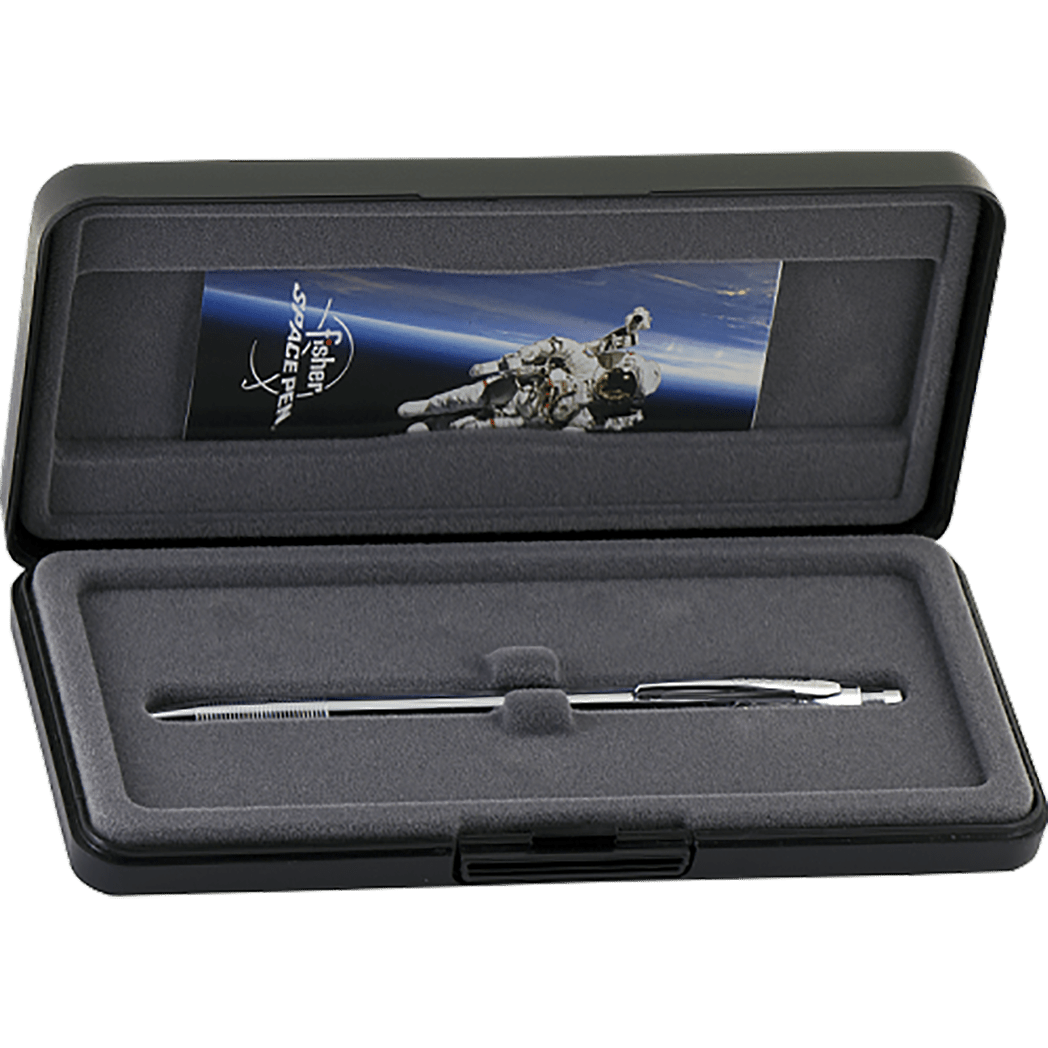 Fisher Space Pen Chrome Plated Shuttle Ballpoint Pen - Pen Boutique Ltd