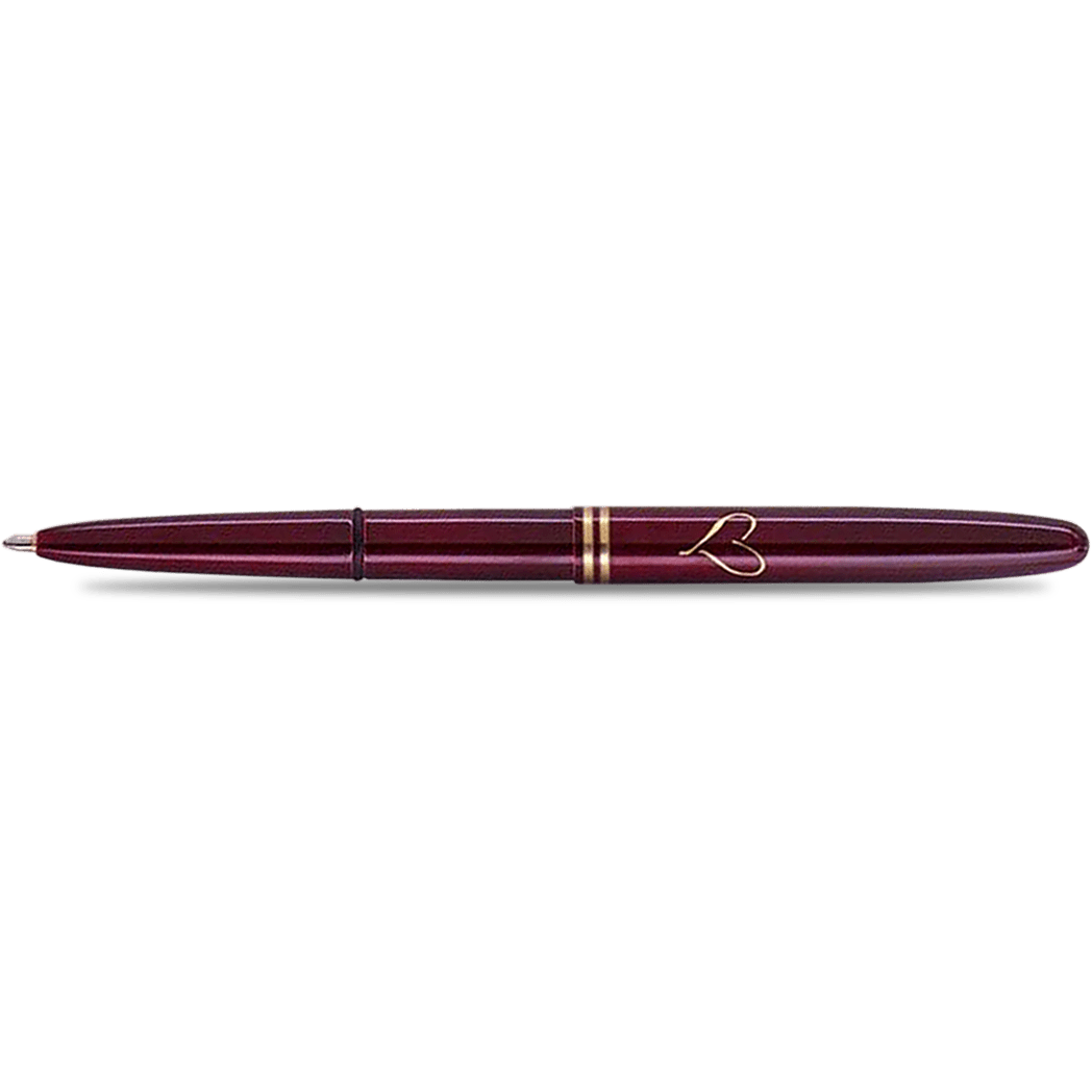 Fisher Space Pen Heart Maroon Bullet Pen - Pen Boutique Ltd