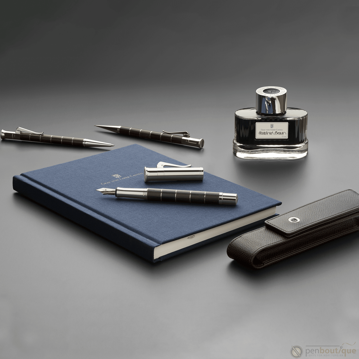 Graf Von Faber-Castell Classic Anello Grenadilla Fountain Pen - Pen Boutique Ltd