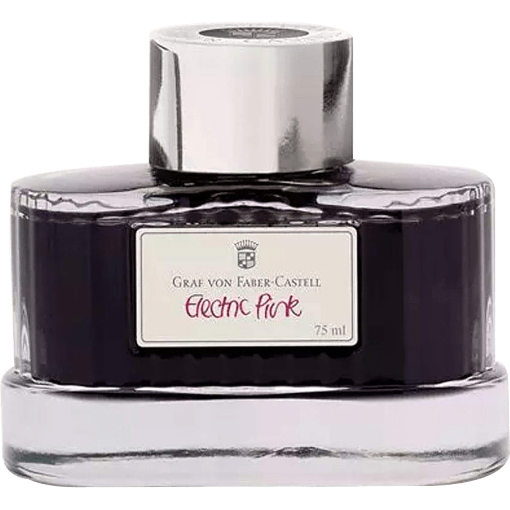 Graf Von Faber-Castell Electric Pink Ink Bottle 75 ml - Pen Boutique Ltd