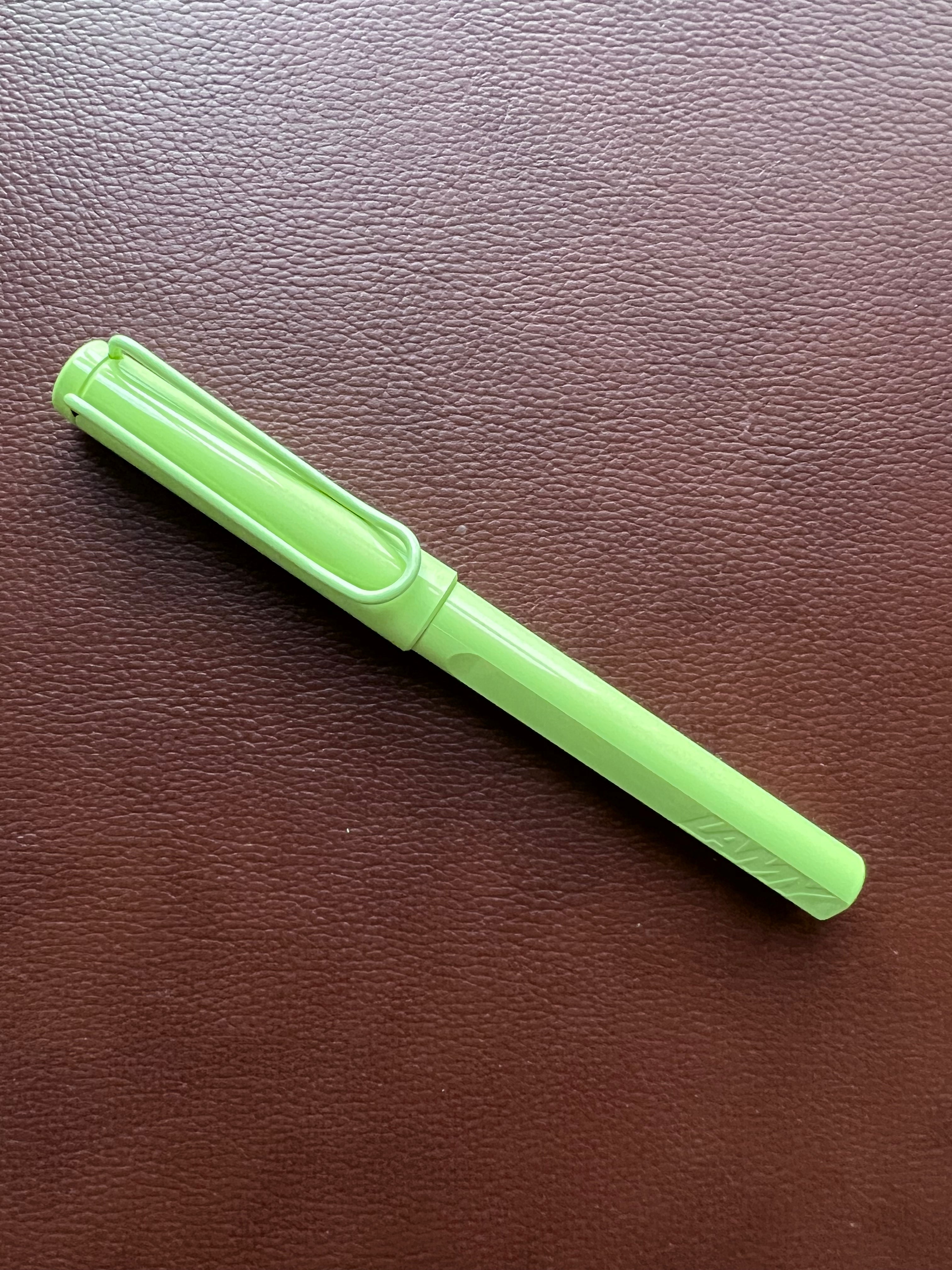 Lamy Safari Rollerball Pen - Spring Green 2023 (Special Edition)-Pen Boutique Ltd