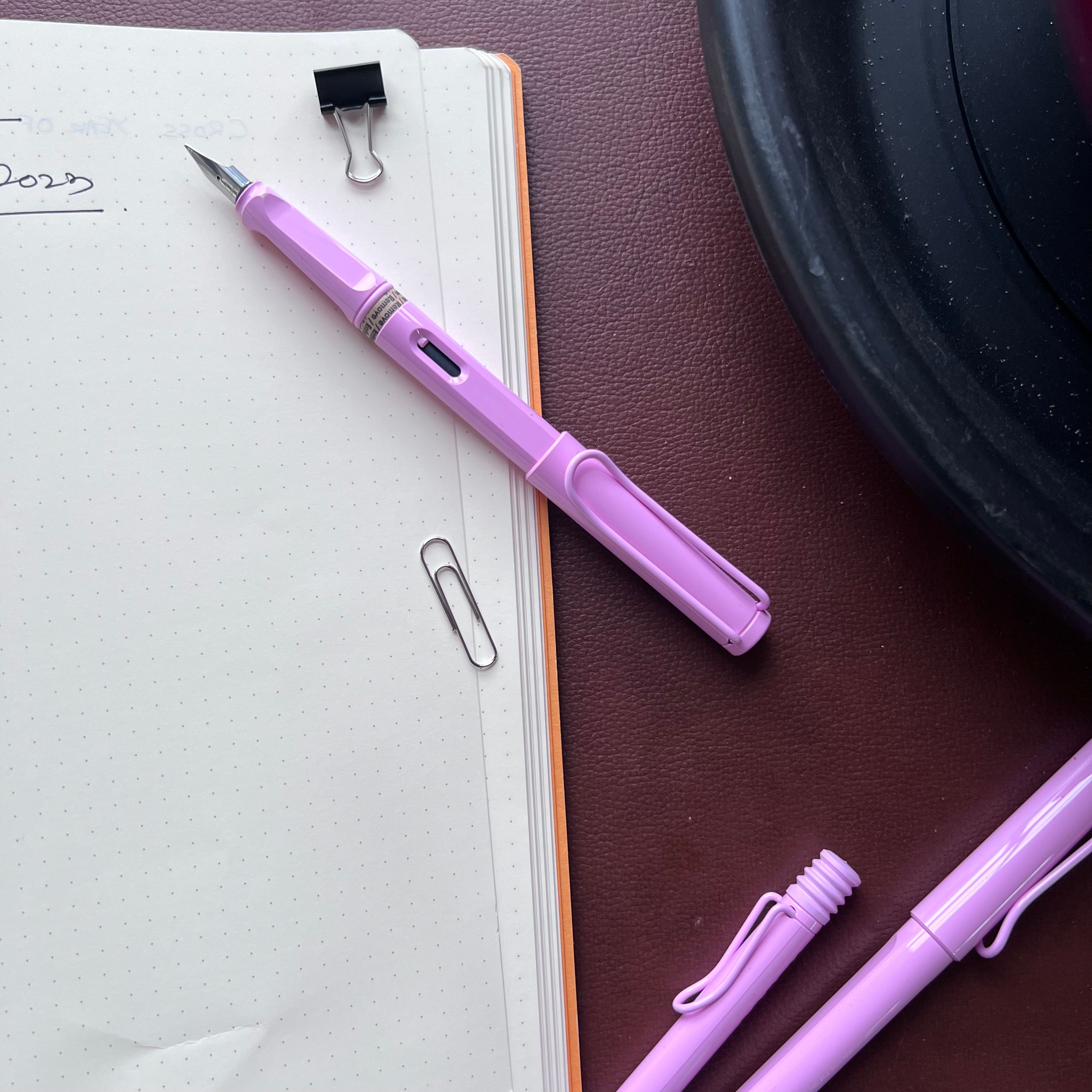 Lamy Safari Fountain Pen - Light Rose 2023 (Special Edition)-Pen Boutique Ltd