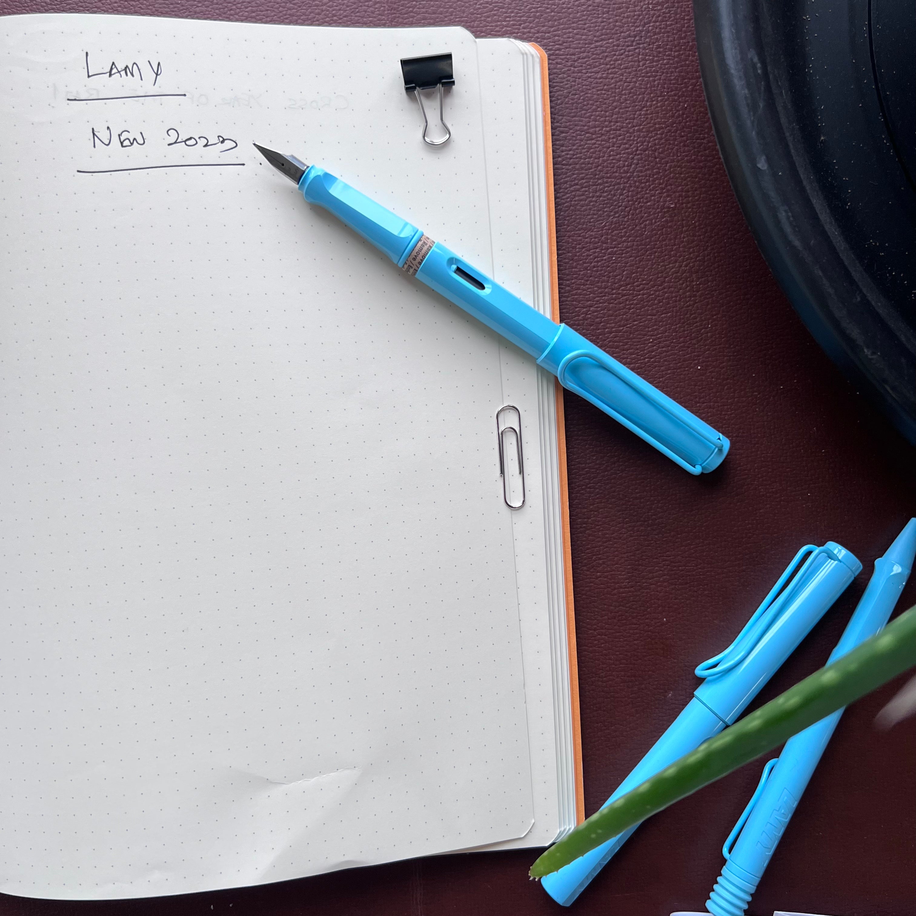 Lamy Safari Fountain Pen - Aqua Sky 2023 (Special Edition)-Pen Boutique Ltd