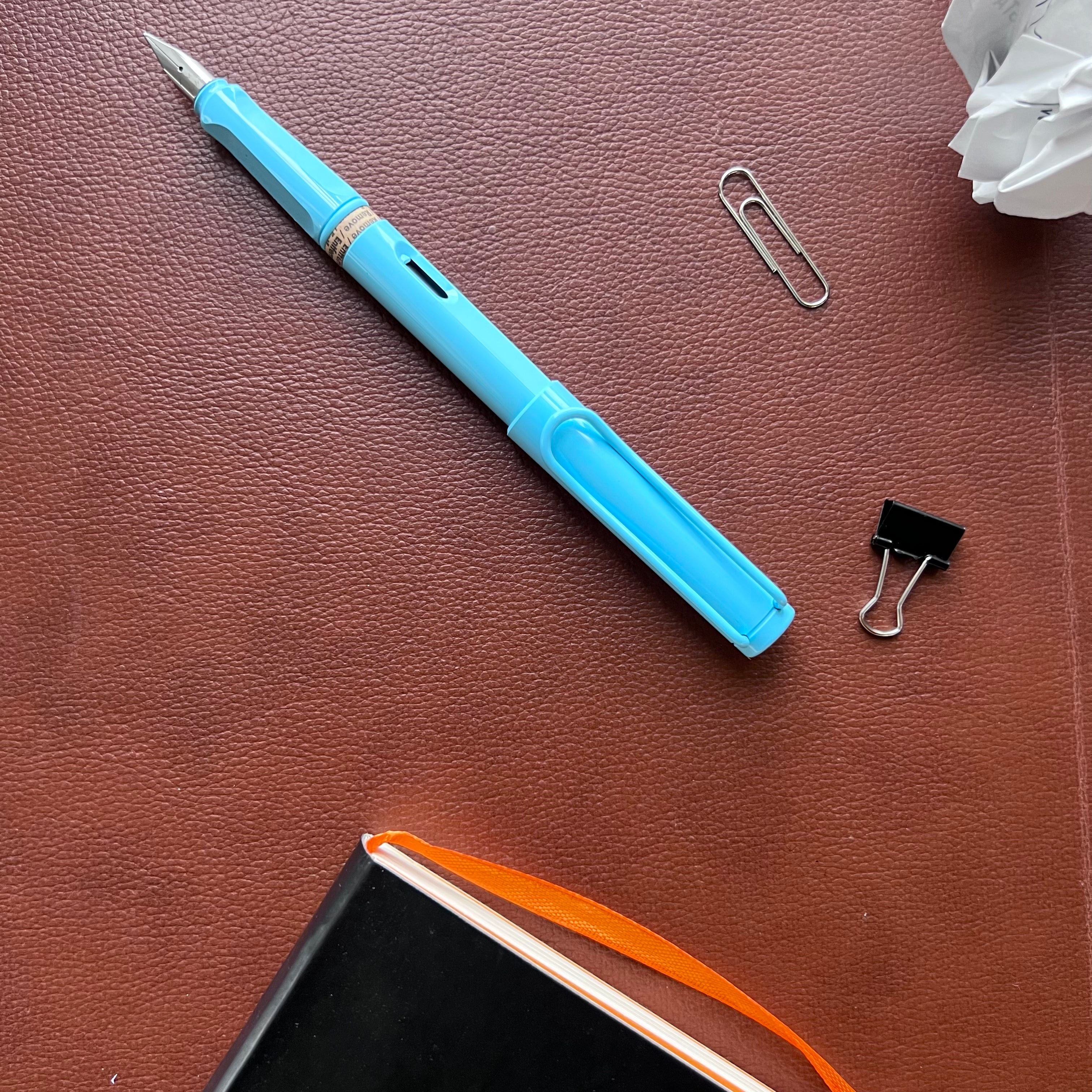 Lamy Safari Fountain Pen - Aqua Sky 2023 (Special Edition)-Pen Boutique Ltd