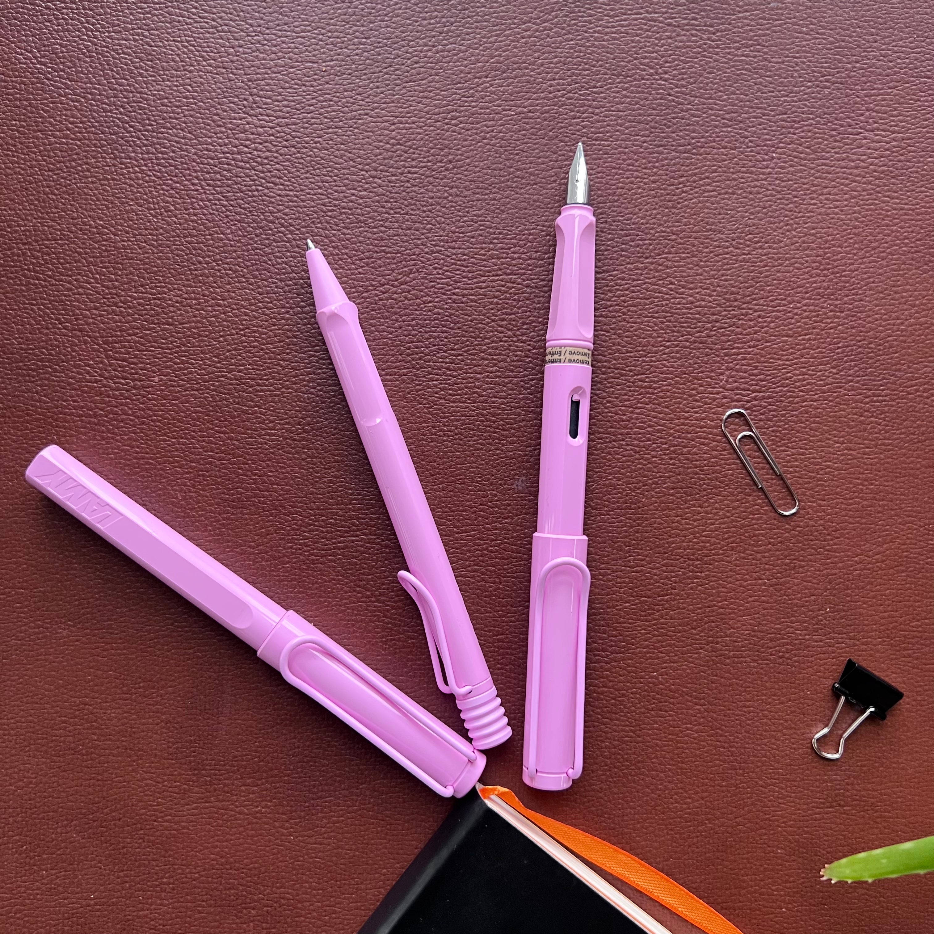 Lamy Safari Ballpoint Pen - Light Rose 2023 (Special Edition)-Pen Boutique Ltd