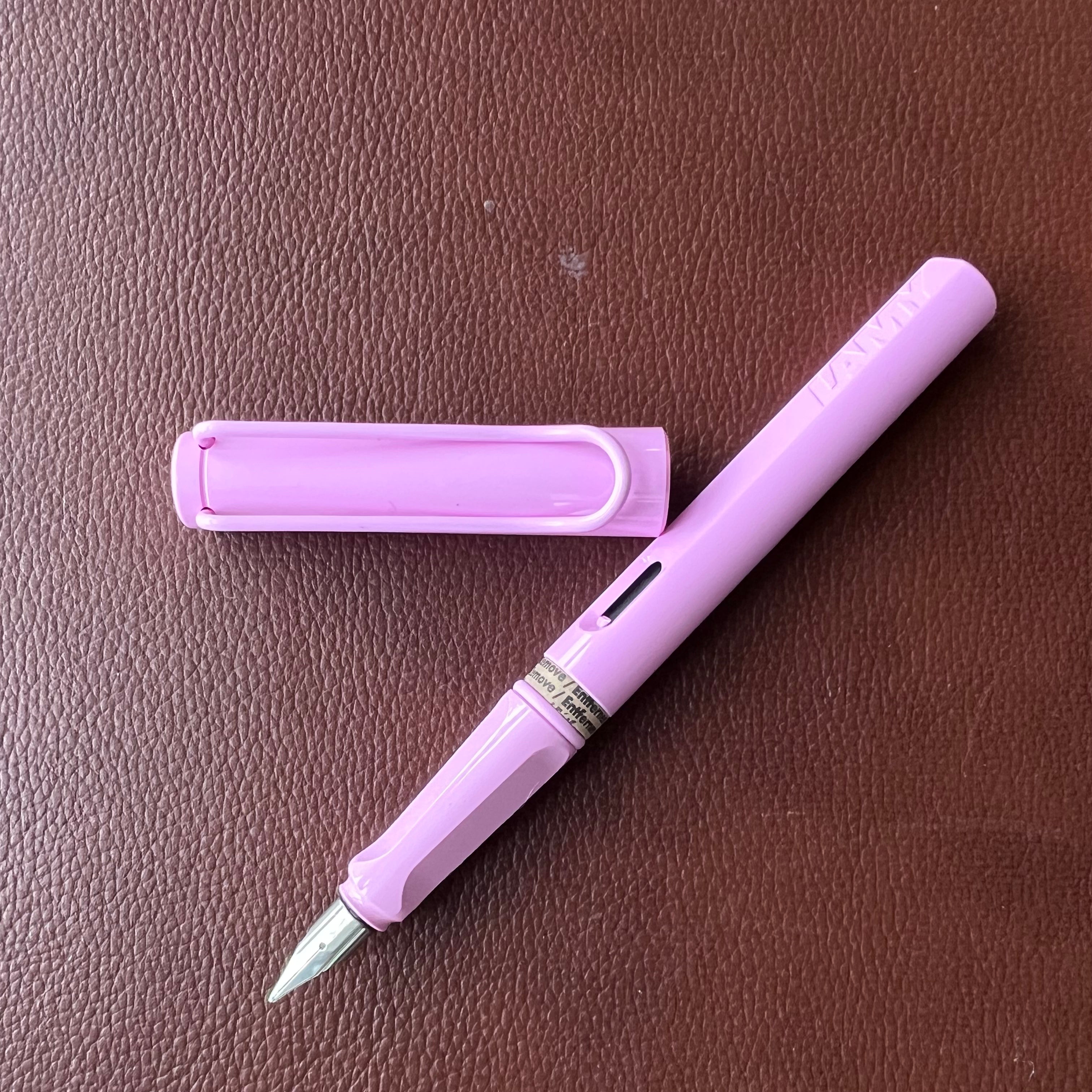 Lamy Safari Fountain Pen - Light Rose 2023 (Special Edition)-Pen Boutique Ltd
