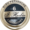 J. Herbin Fountain Pen Bleu Pervenche Ink Cartridge - Pen Boutique Ltd