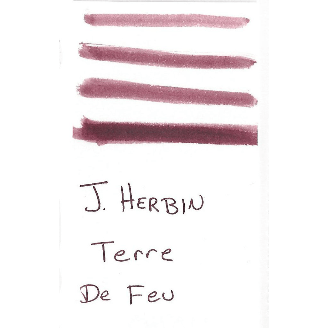 J. Herbin Fountain Pen Terre De Feu Ink Cartridge - Pen Boutique Ltd