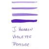 J. Herbin Fountain Pen Violette Pensee Ink Cartridge - Pen Boutique Ltd