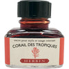 J. Herbin Ink Bottle - Corail Des Tropiques - 30ml - Pen Boutique Ltd