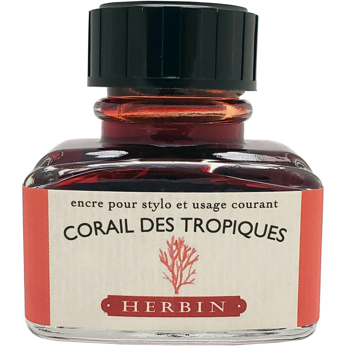 J. Herbin Ink Bottle - Corail Des Tropiques - 30ml - Pen Boutique Ltd