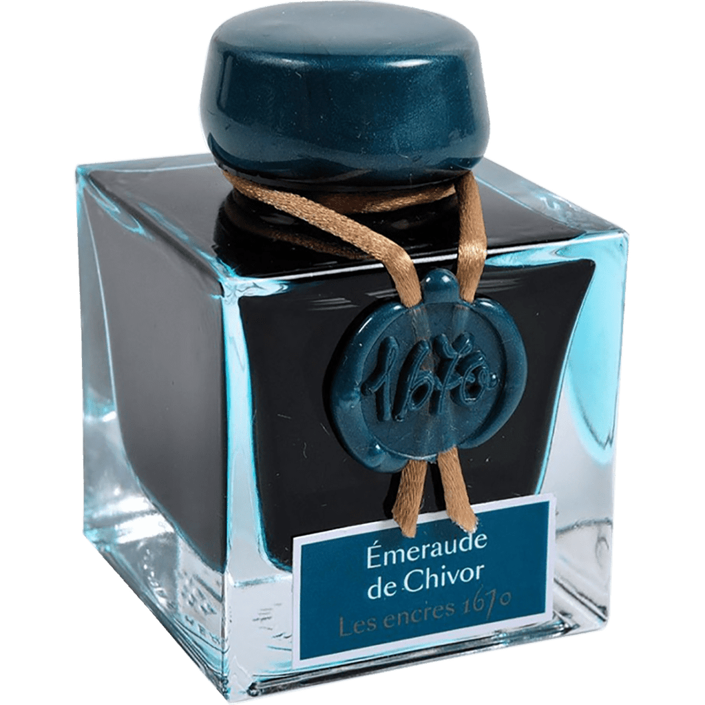 J. Herbin 1670 Anniversary Ink - Emeraude de Chivor - Pen Boutique Ltd