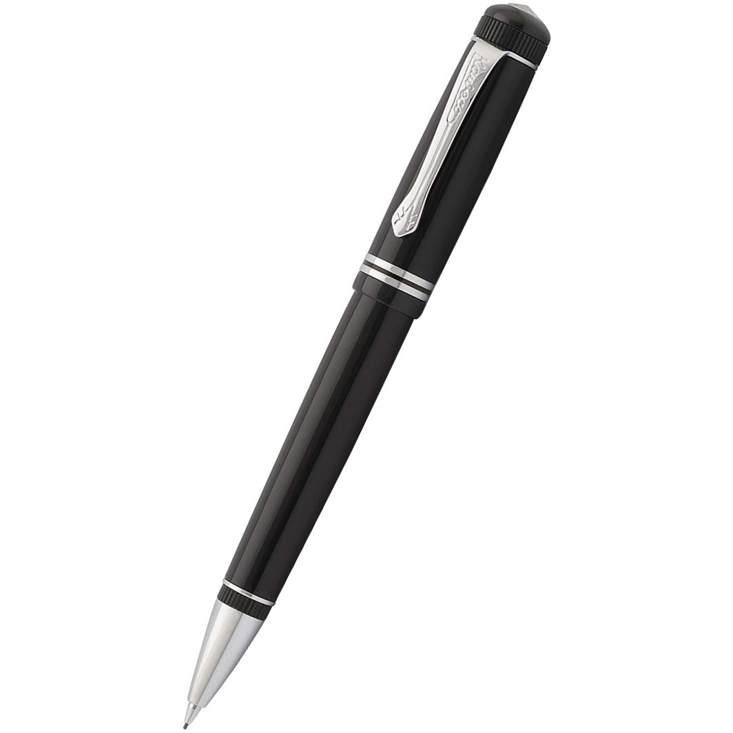 Kaweco Dia2 Black w/ Chrome Trim .7mm Mechanical Pencil - Pen Boutique Ltd