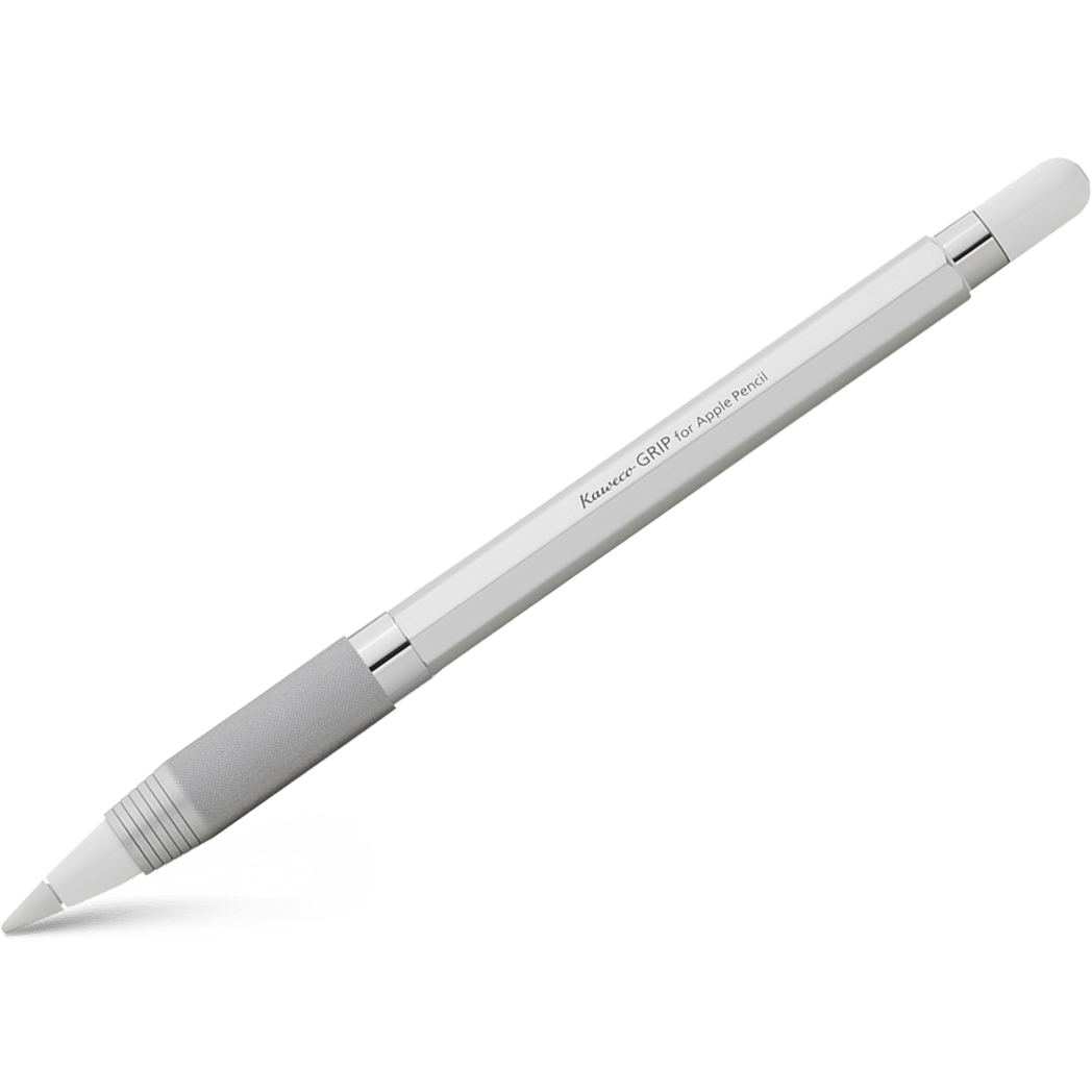 Kaweco Grip for Apple Pencil - Silver - Pen Boutique Ltd