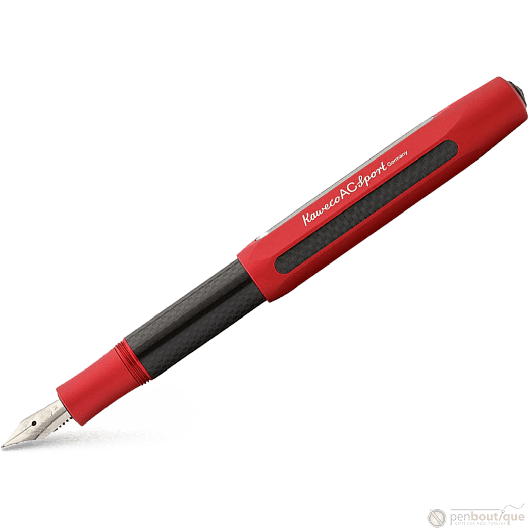 Kaweco AC Sport Fountain Pen - Red - Pen Boutique Ltd