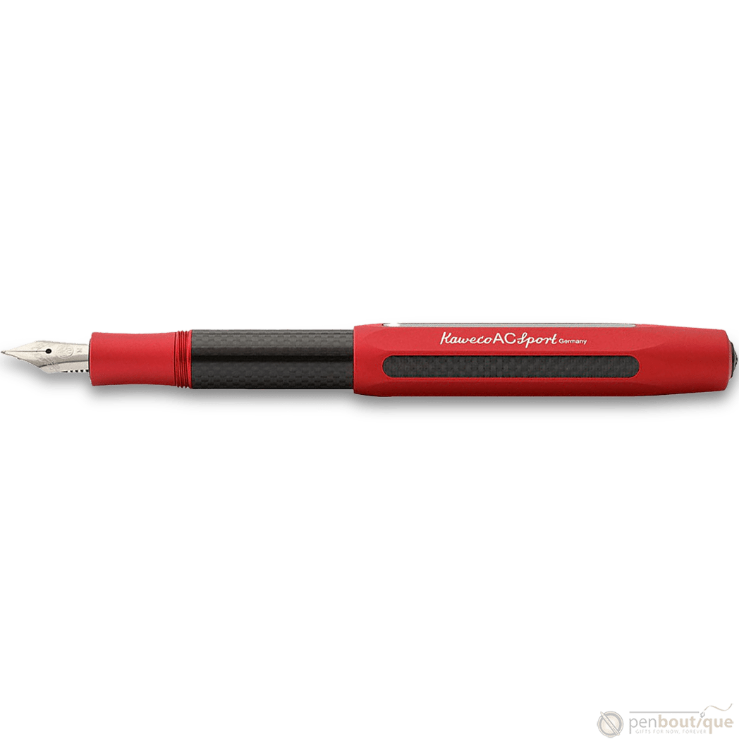 Kaweco AC Sport Fountain Pen - Red - Pen Boutique Ltd