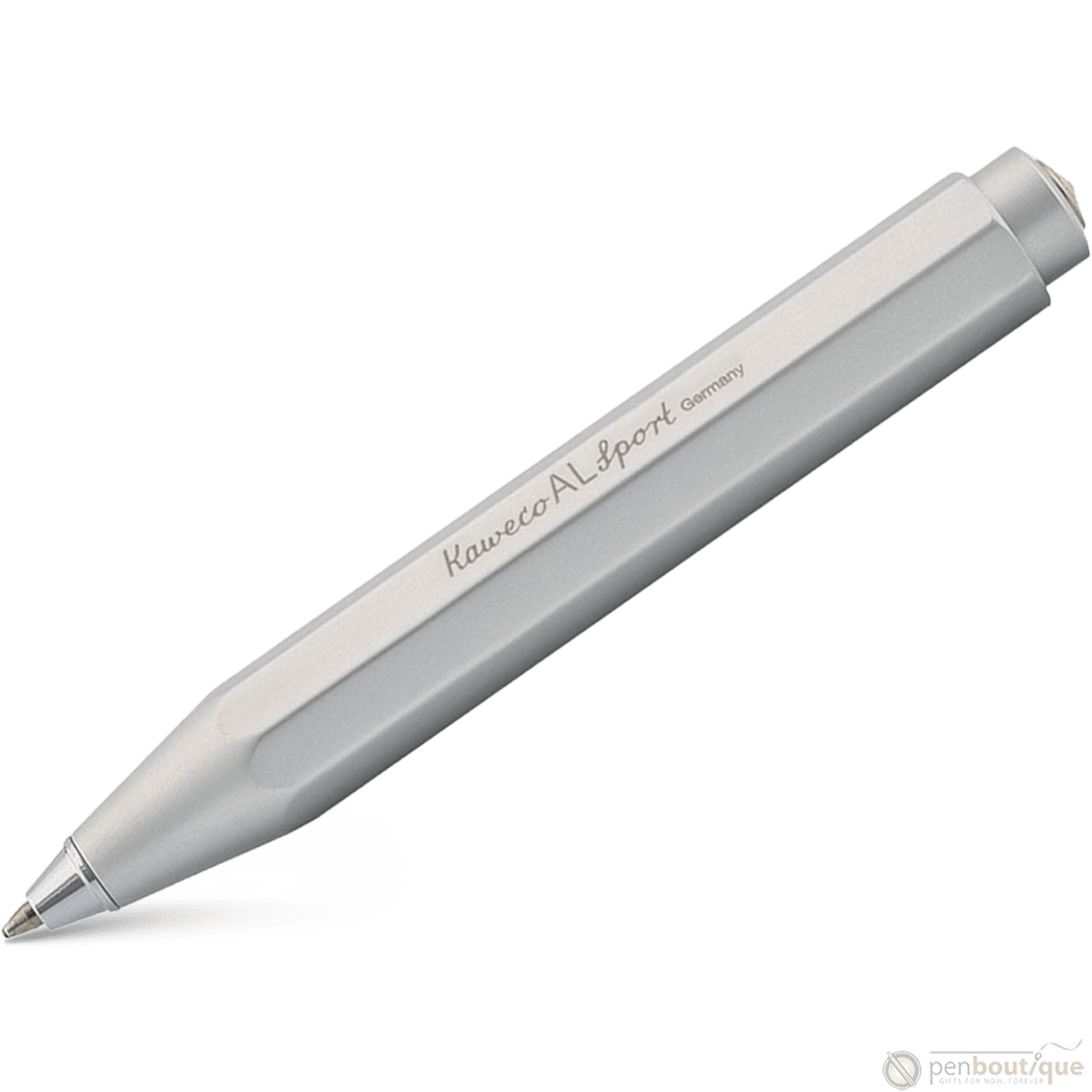 Kaweco AL Sport Ballpoint Pen - Silver - Pen Boutique Ltd