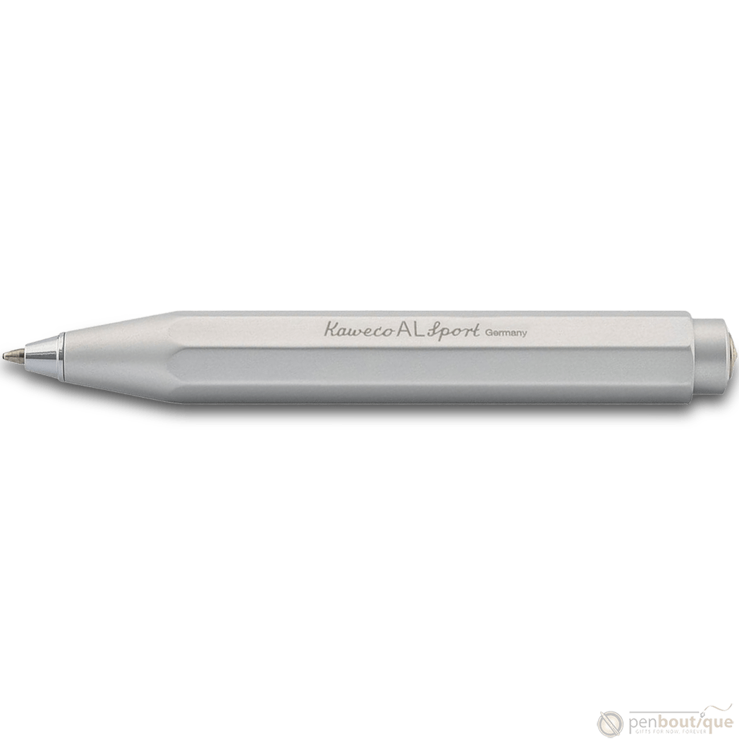 Kaweco AL Sport Ballpoint Pen - Silver - Pen Boutique Ltd