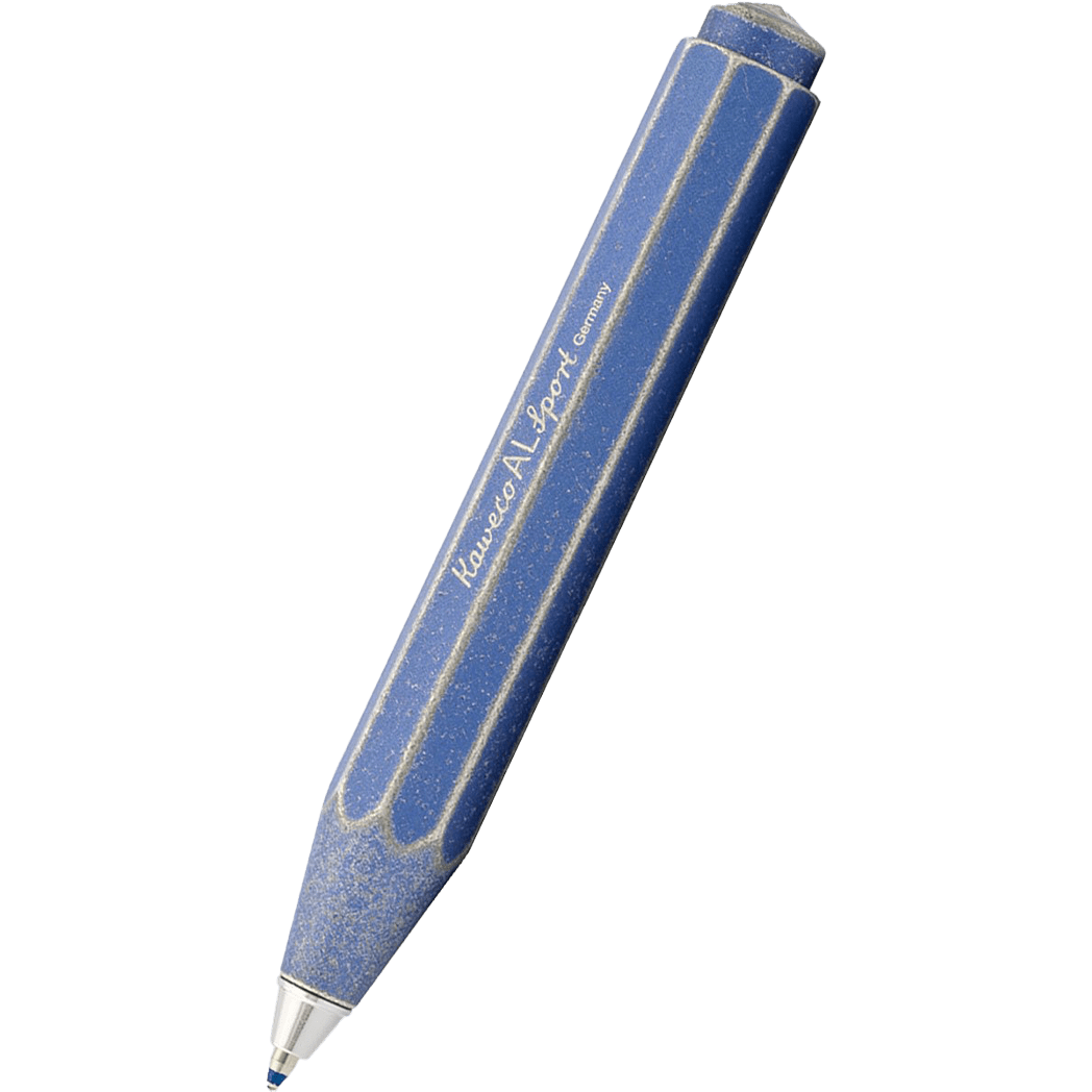 Kaweco AL Sport Ballpoint Pen - Stonewashed Blue - Pen Boutique Ltd