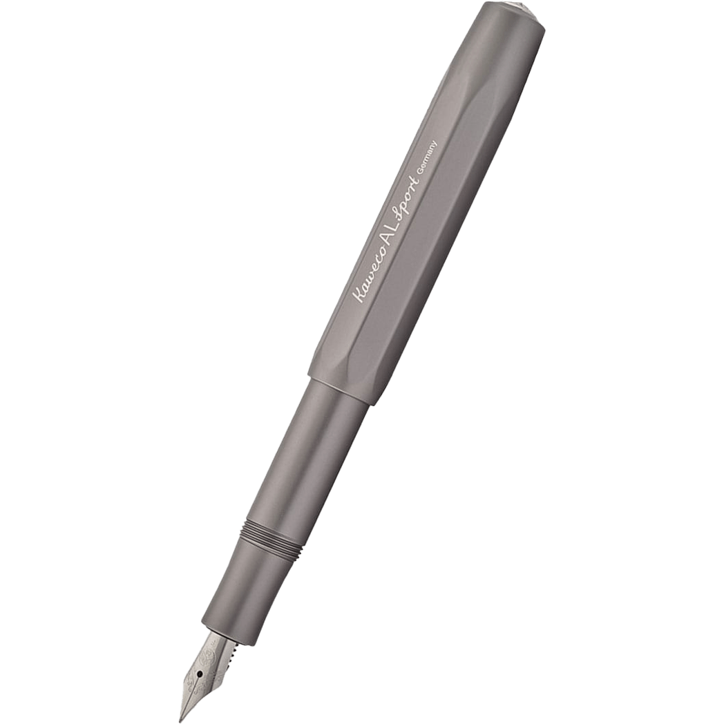 Kaweco AL Sport Fountain Pen - Grey - Pen Boutique Ltd