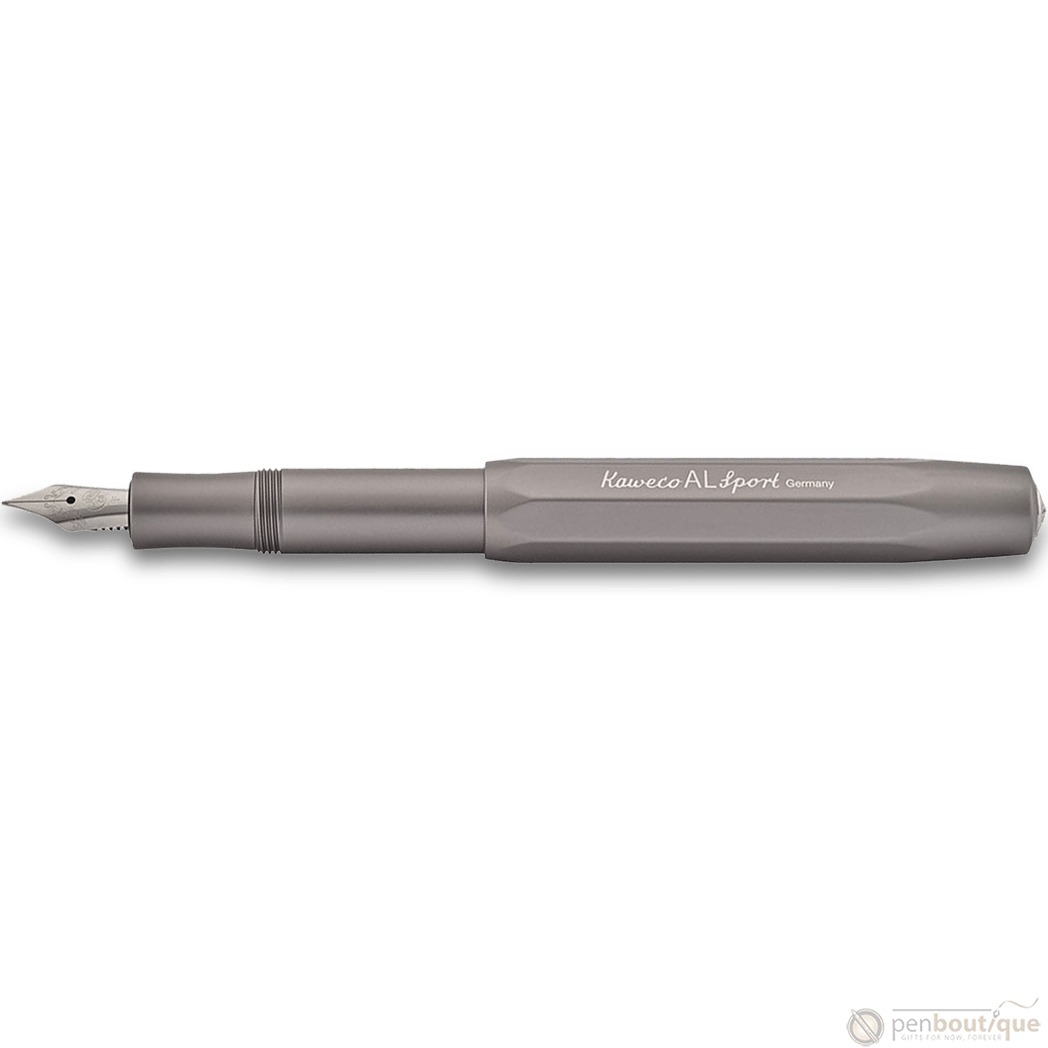 Kaweco AL Sport Fountain Pen - Grey - Pen Boutique Ltd