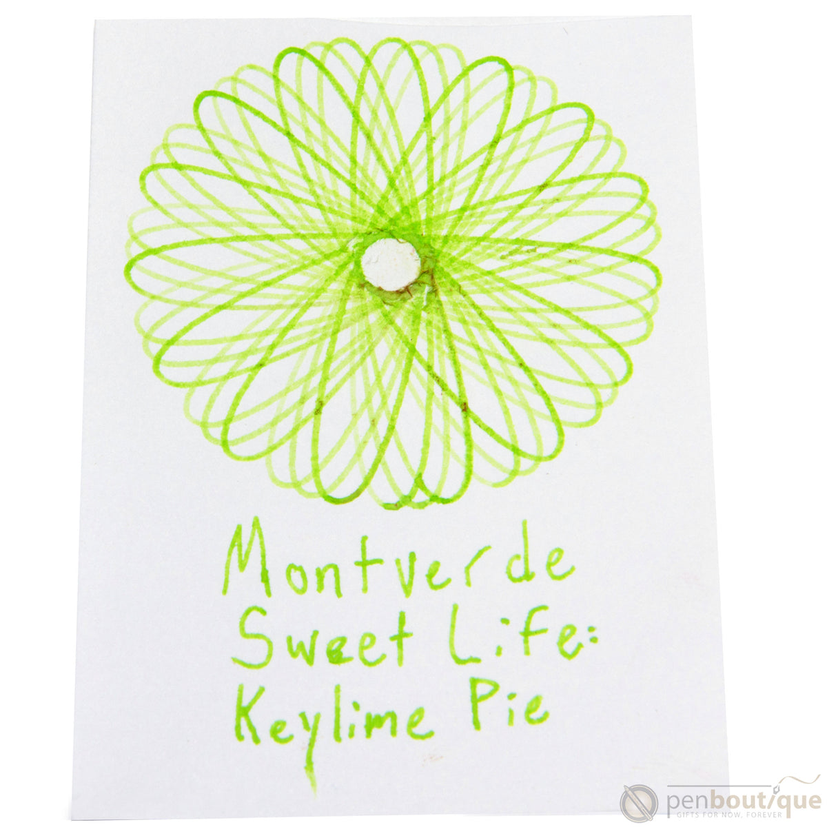 Monteverde Sweet Life Ink Bottle - Keylime Pie - 30ml - Pen Boutique Ltd