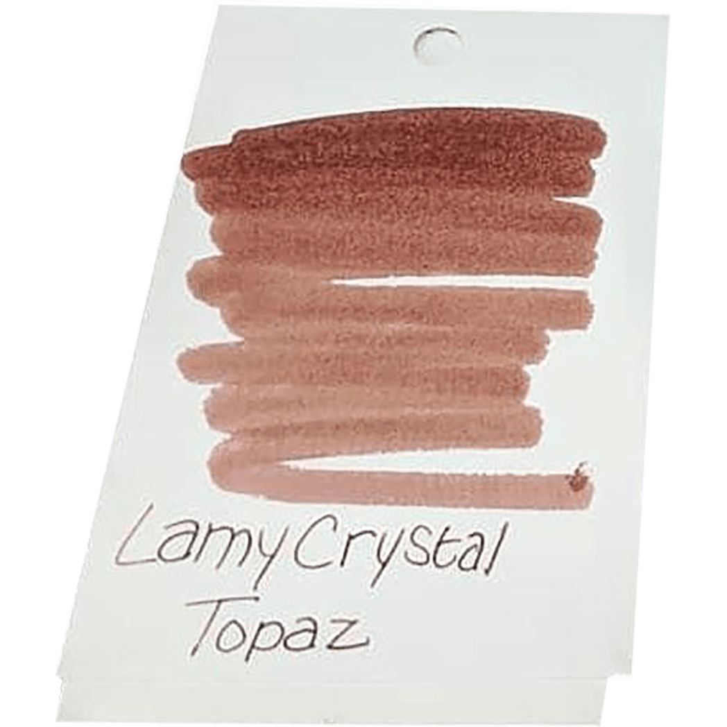 Lamy T53 Crystal Ink Bottle - 500 Topaz - Pen Boutique Ltd