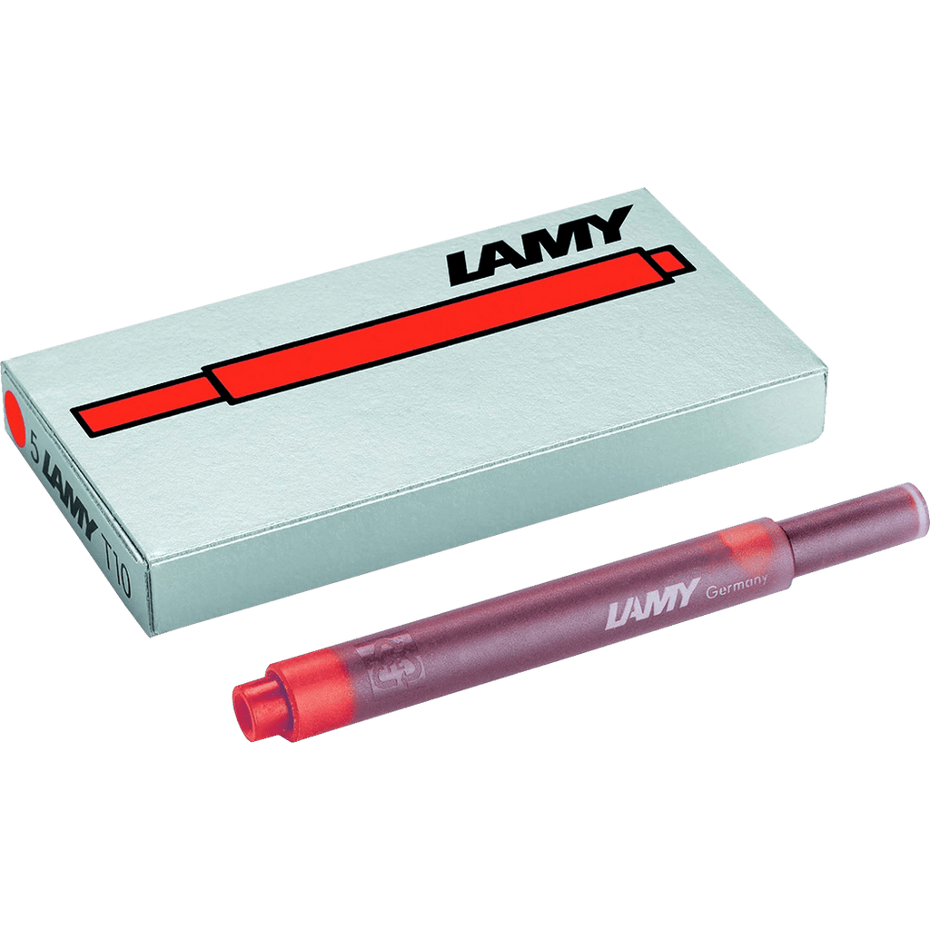 Lamy T10 Ink Cartridge - RED - Pen Boutique Ltd