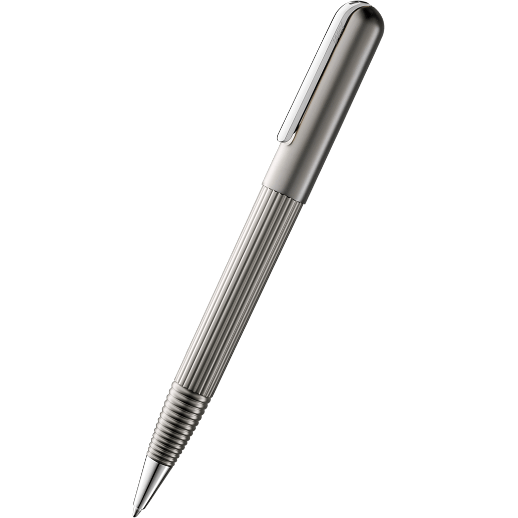 Lamy Imporium Titanium/Platinum Ballpoint Pen - Pen Boutique Ltd