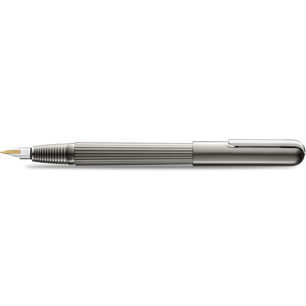 Lamy Imporium Titanium/Platinum Fountain Pen - Pen Boutique Ltd