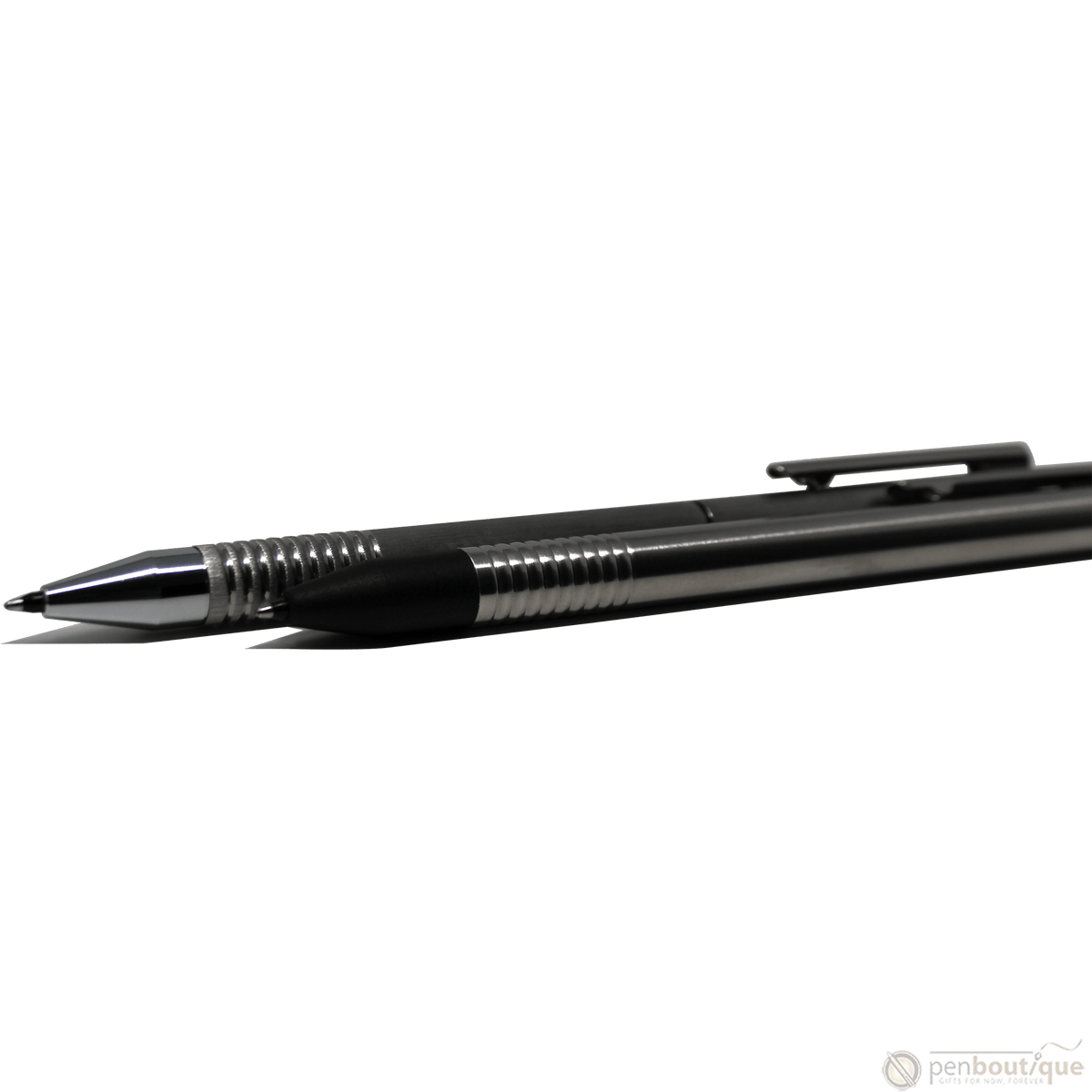 Lamy Logo Twin Pen - Brushed Stainless Steel - Pen Boutique Ltd