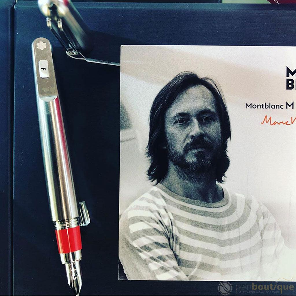 Montblanc M Fountain Pen - Red Signature - Special Edition - Pen Boutique Ltd