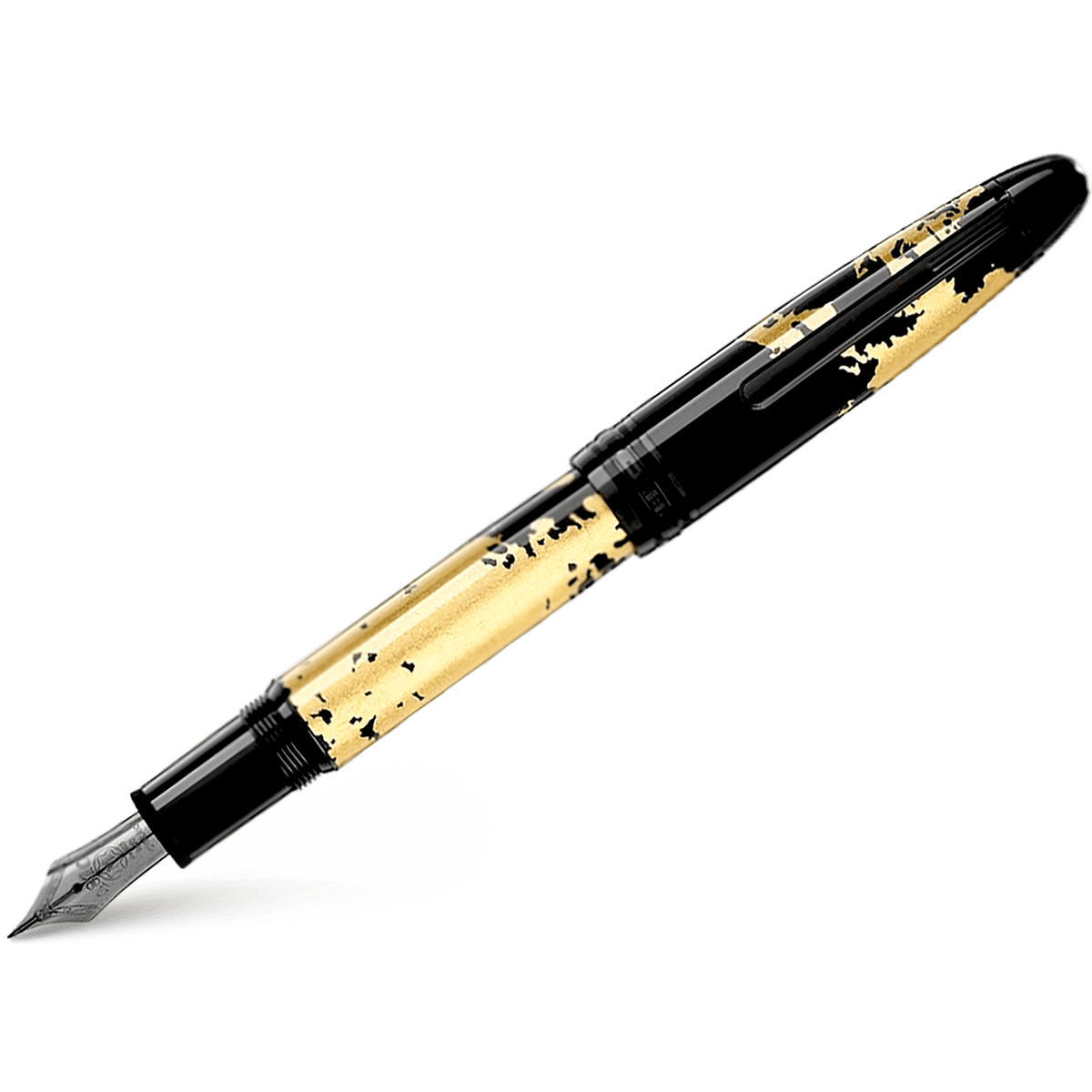 Montblanc Meisterstuck Fountain Pen - 146 Solitaire - Gold Leaf - Calligraphy - Pen Boutique Ltd