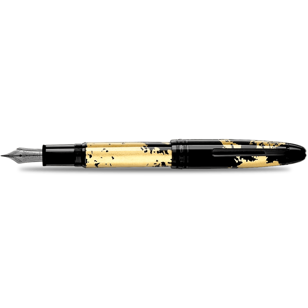 Montblanc Meisterstuck Fountain Pen - 146 Solitaire - Gold Leaf - Calligraphy - Pen Boutique Ltd