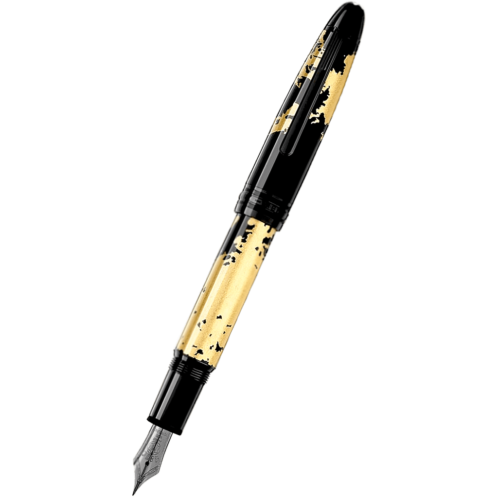 Montblanc Meisterstuck Fountain Pen - 146 Solitaire - Gold Leaf - Calligraphy - Pen Boutique Ltd