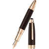 Montblanc Meisterstuck Fountain Pen - Great Masters - Alligator Leather - Brown - Pen Boutique Ltd