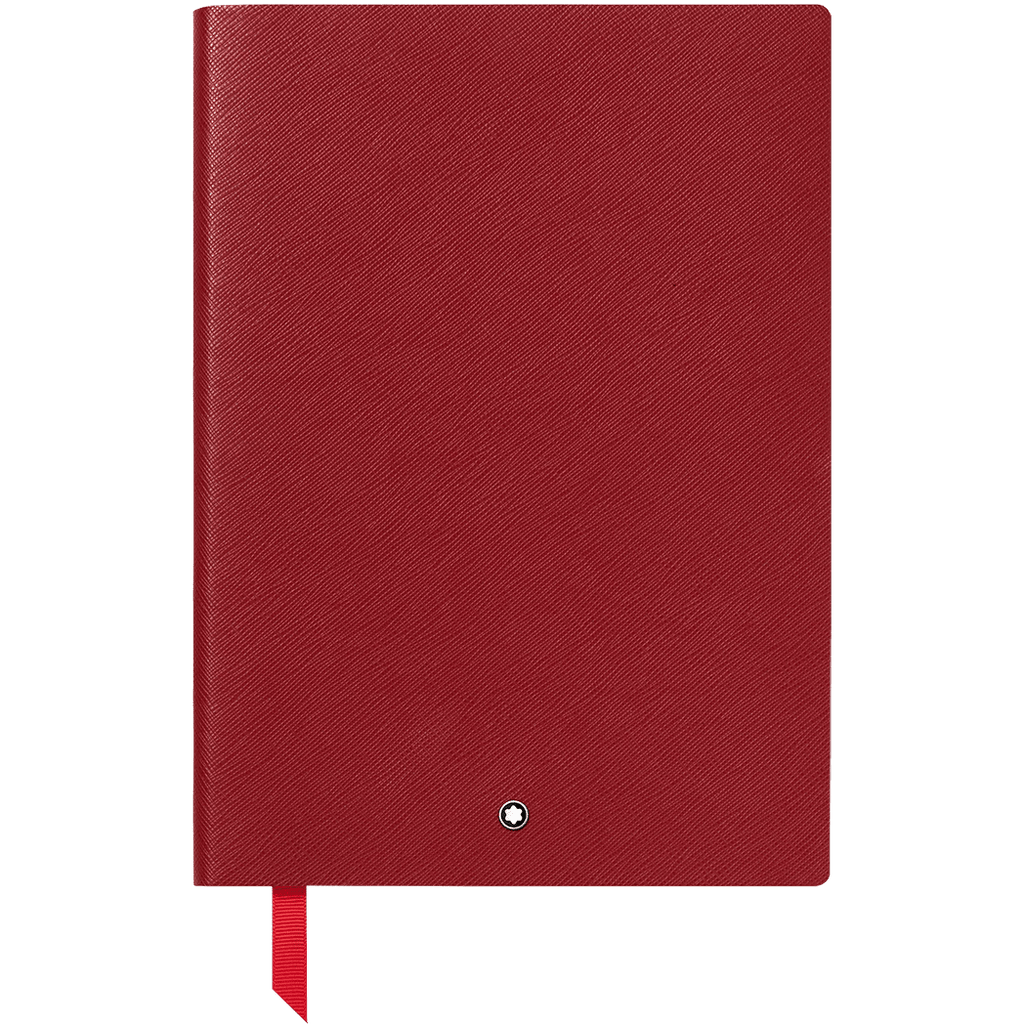 Montblanc Notebook - 163 Red - Blank/Dotted - Pen Boutique Ltd