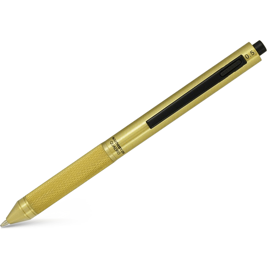 Monteverde Quadro 4 in 1 Brass - Pen Boutique Ltd