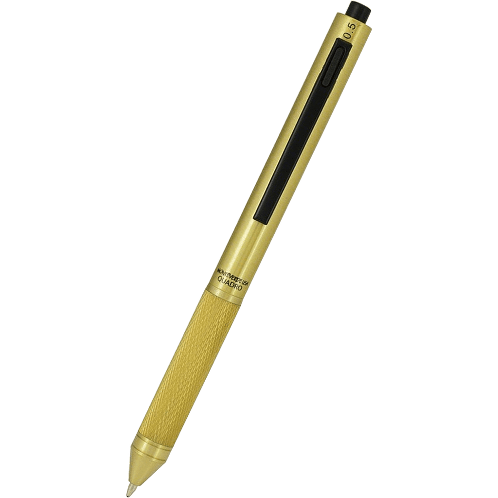 Monteverde Quadro 4 in 1 Brass - Pen Boutique Ltd