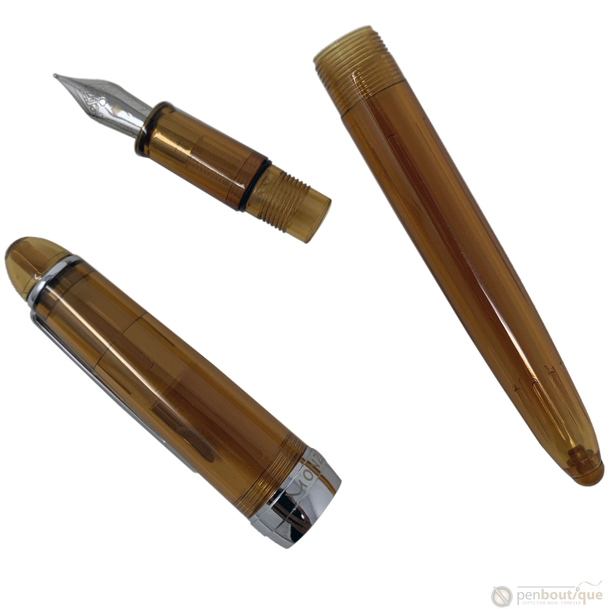 Monteverde Monza Honey Amber Fountain Pen - Pen Boutique Ltd