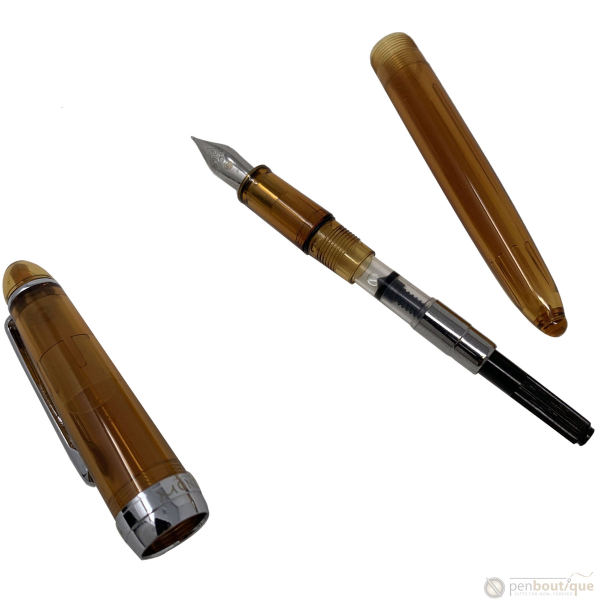 Monteverde Monza Honey Amber Fountain Pen - Pen Boutique Ltd