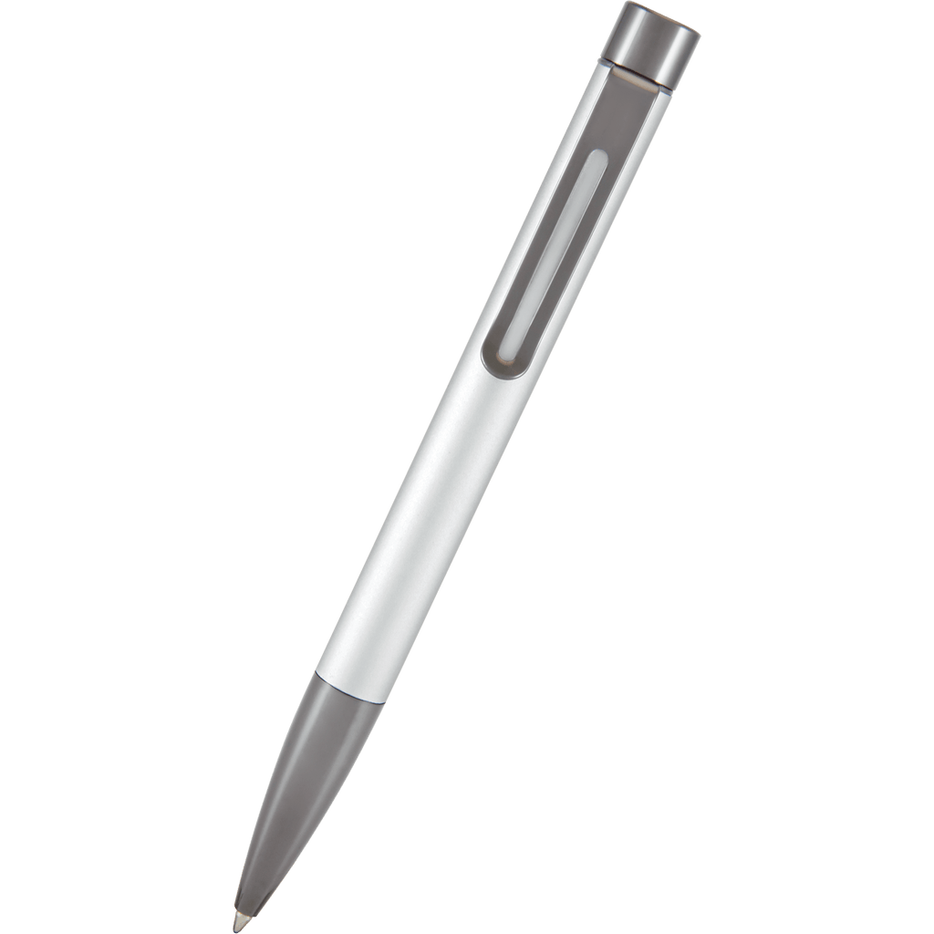 Monteverde Ritma Ballpoint Pen - Silver - Pen Boutique Ltd