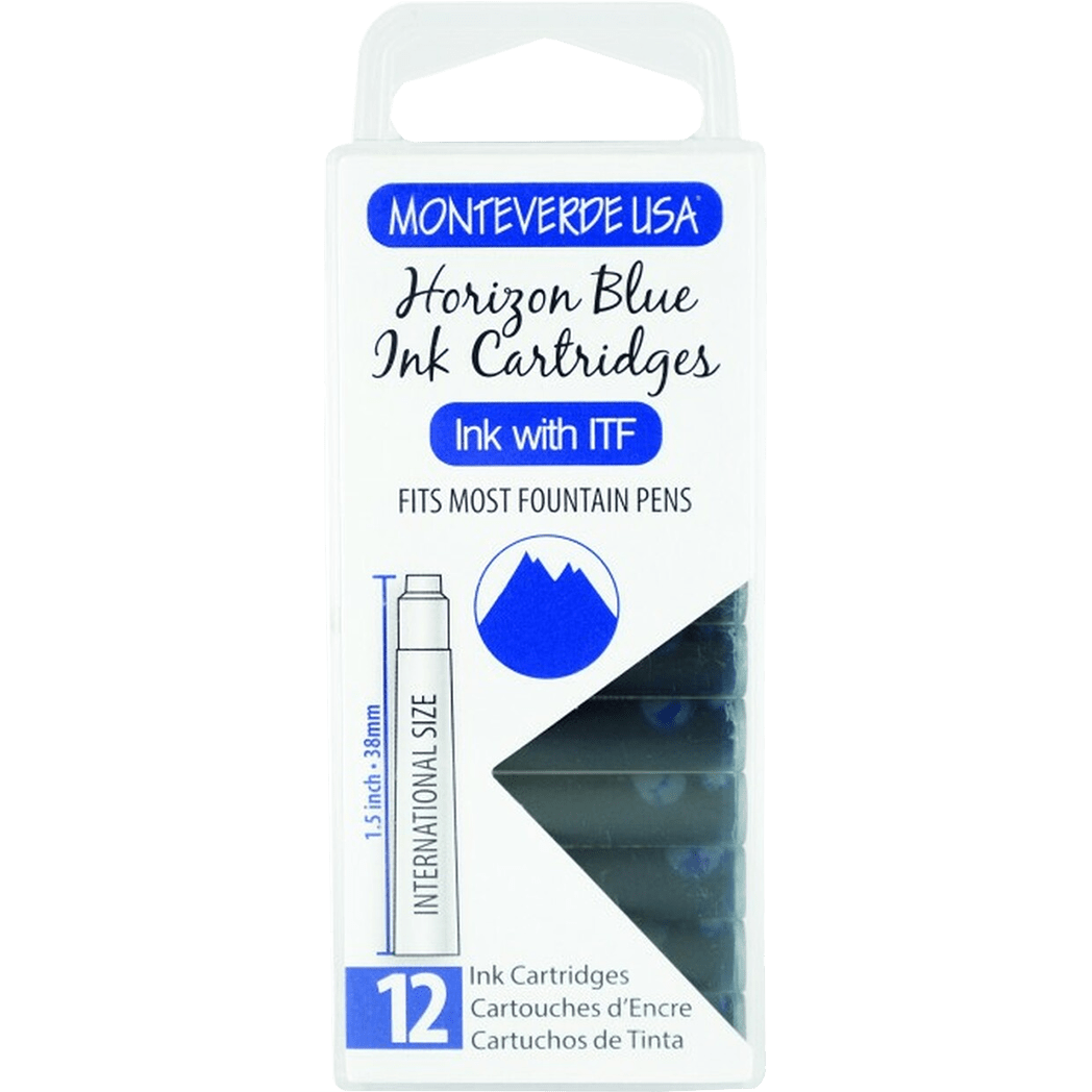 Monteverde Horizon Blue - Ink Cartridges - Pen Boutique Ltd