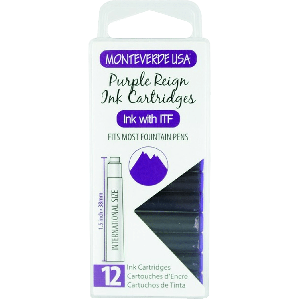 Monteverde Purple Reign - Ink Cartridges - Pen Boutique Ltd