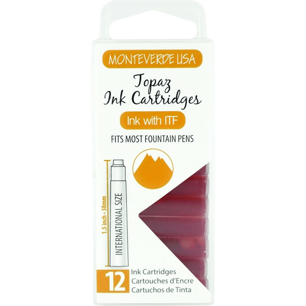 Monteverde Topaz - Ink Cartridges - Pen Boutique Ltd