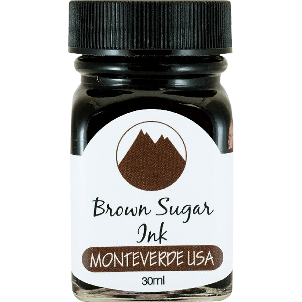 Monteverde World of Colors Ink Bottle - Brown Sugar - 30 ml - Pen Boutique Ltd