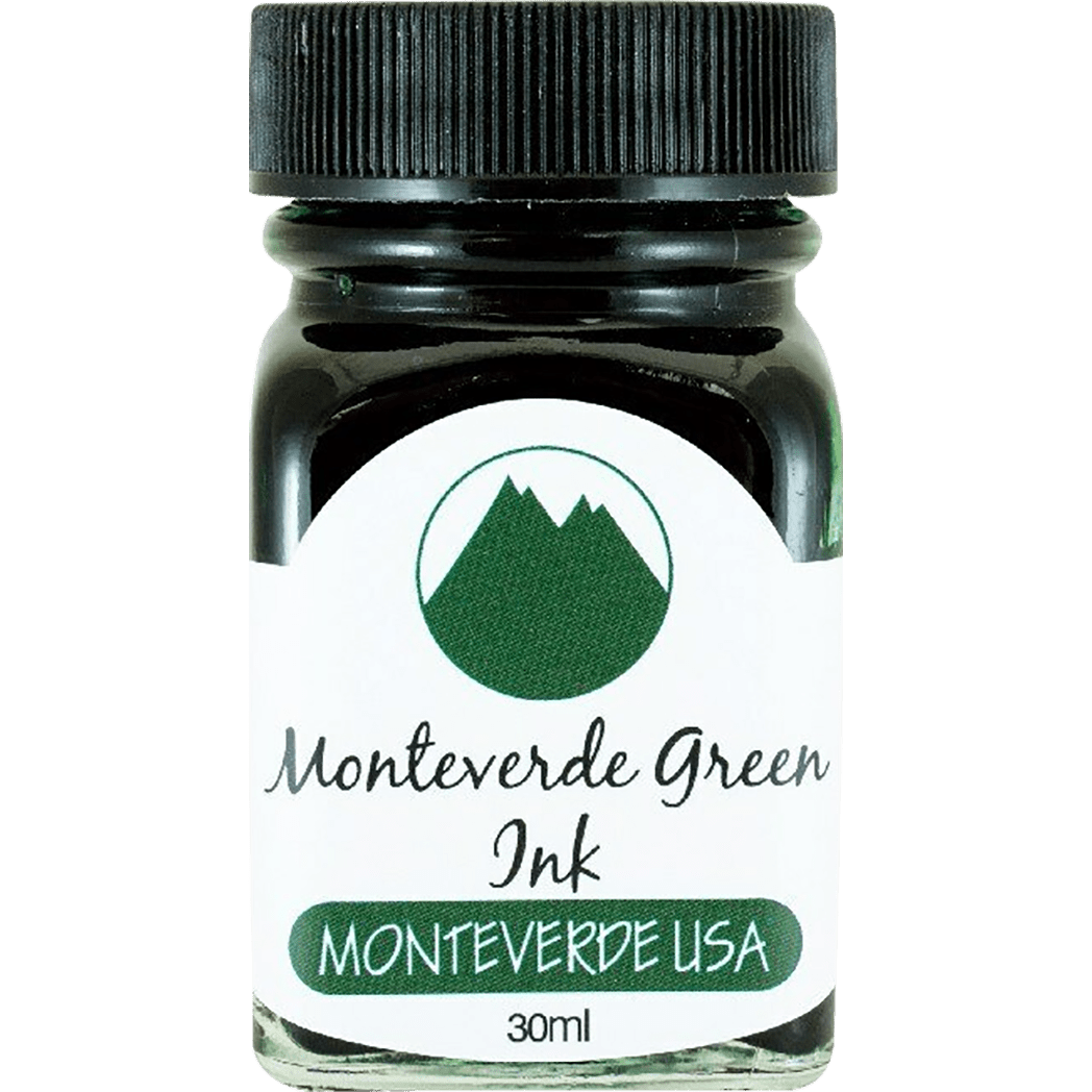 Monteverde World of Colors Monteverde Green Ink Bottle 30 ml - Pen Boutique Ltd