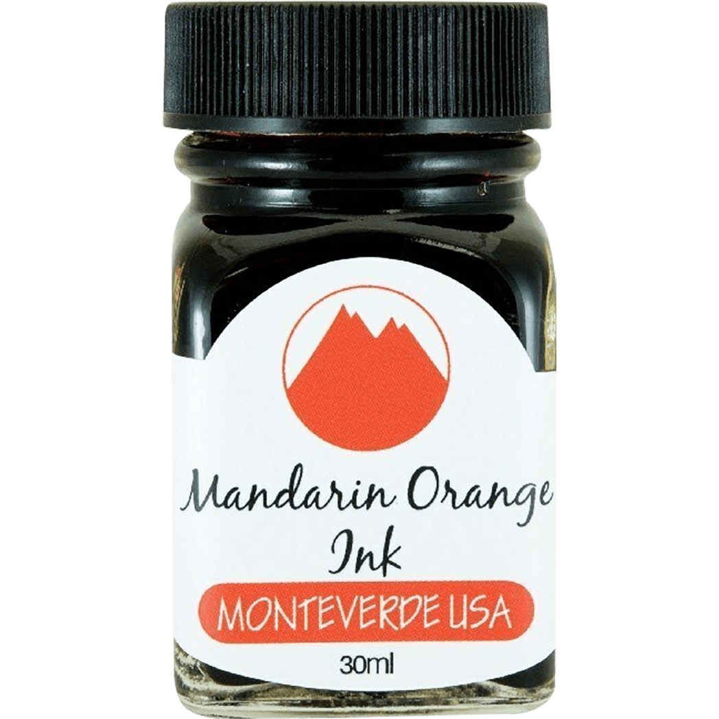 Monteverde World of Colors Mandarin Orange Ink Bottle 30 ml - Pen Boutique Ltd